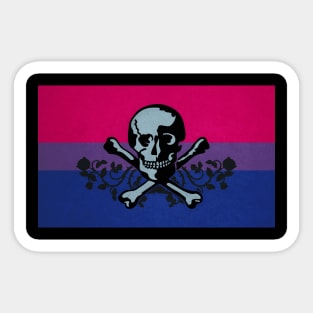 Birate (Bisexual Pirate) Flag Sticker